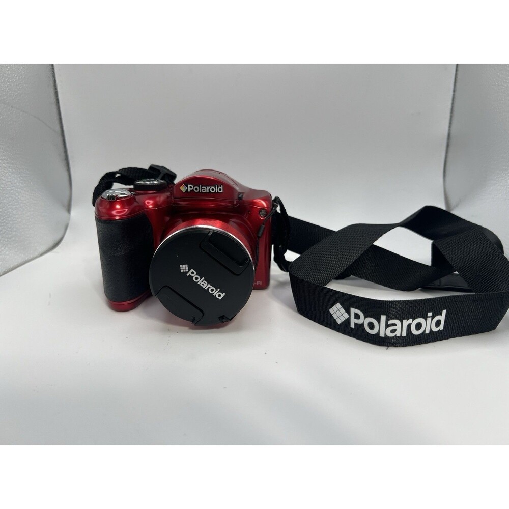 Polaroid Digital Camera Zoom 30X 18MP with Wi Fi CLEAN comes with case